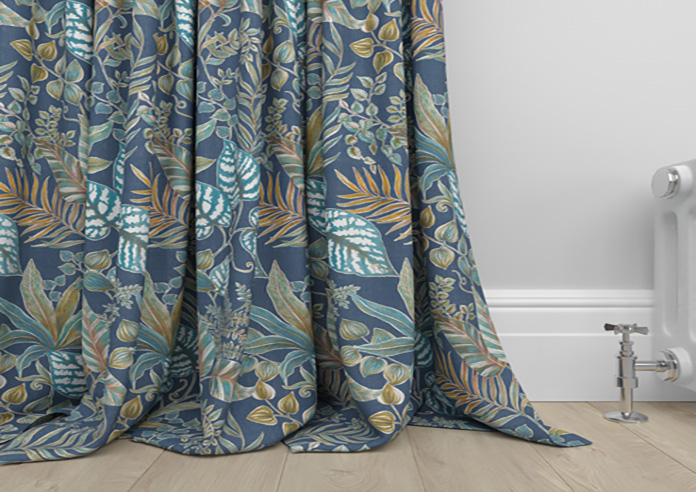 Paloma, Indigo - Made to Measure Curtain - Image 6